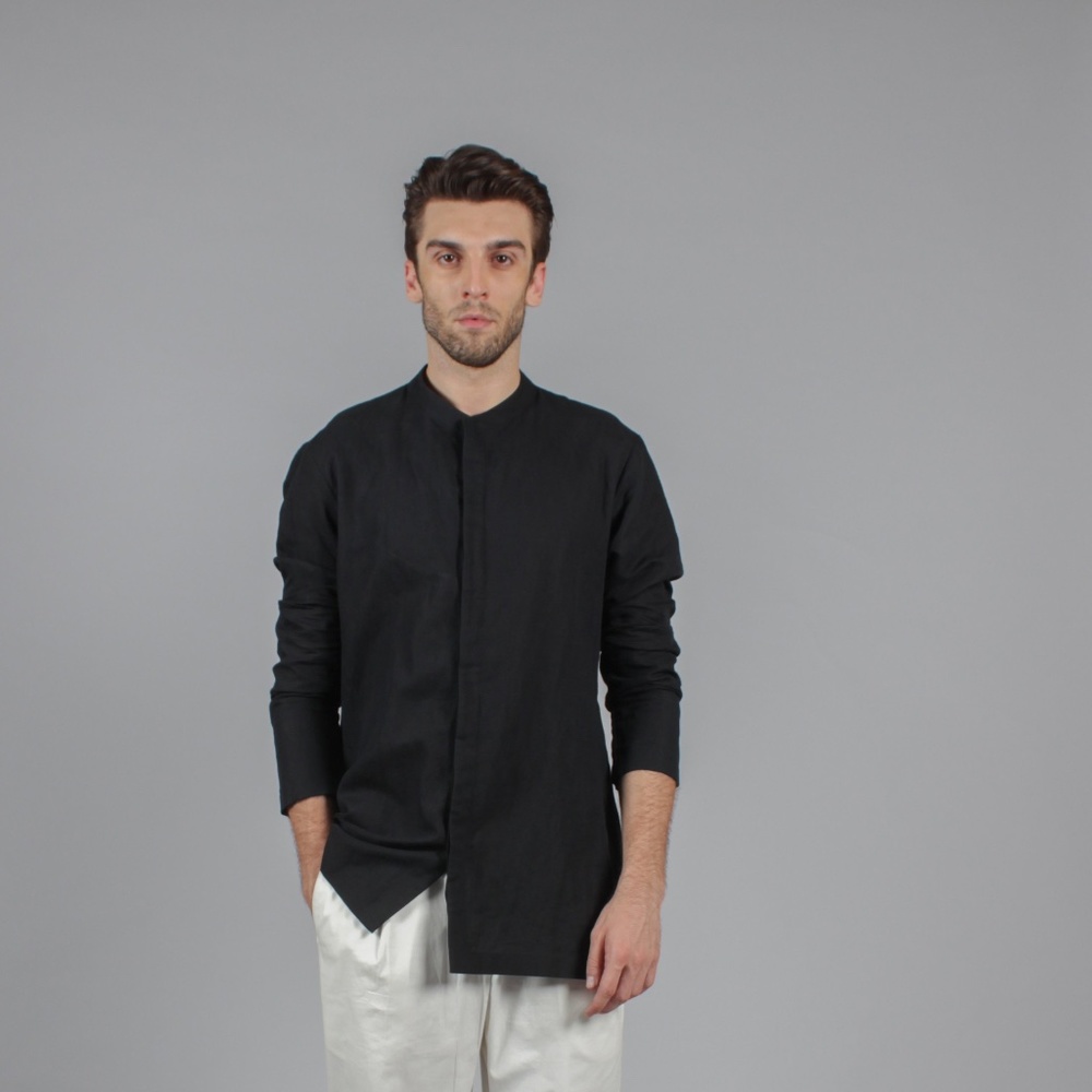 Antar Agni Mens Black Shirt